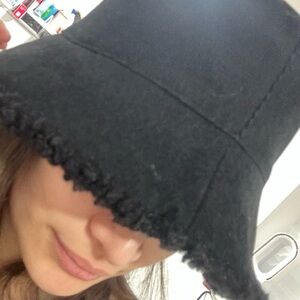 Stylish Black Kids Bucket Hat